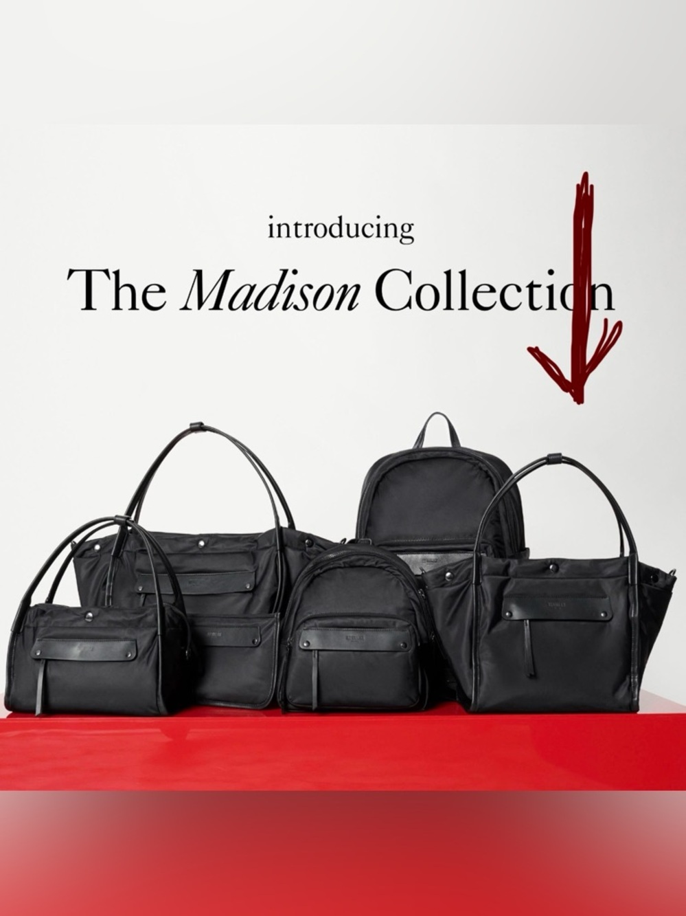 MZ Wallace small Black Madison shopper